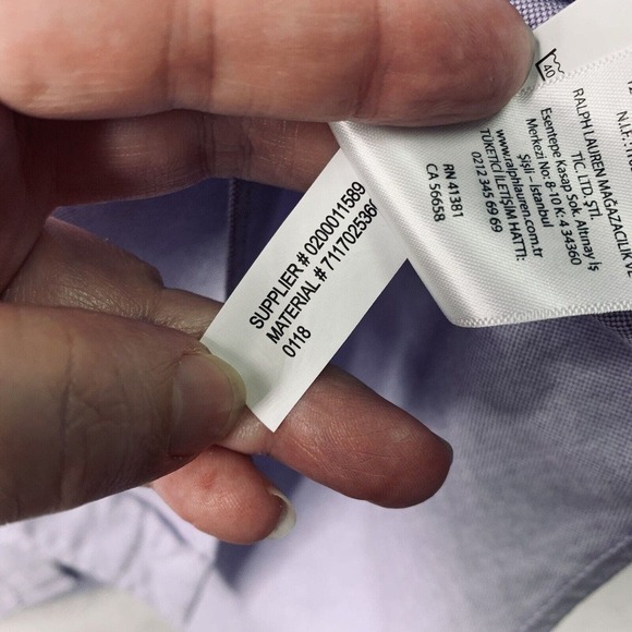 Ralph Lauren Classic Oxford Button Up Shirt Mens 4XLT Full Color Pony NWT $99 - Picture 8 of 8